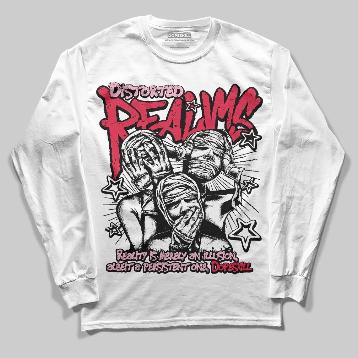 Dunk Valentine's Day DopeSkill Long Sleeve T-Shirt Distorted Realms Graphic sold by DopeSkill