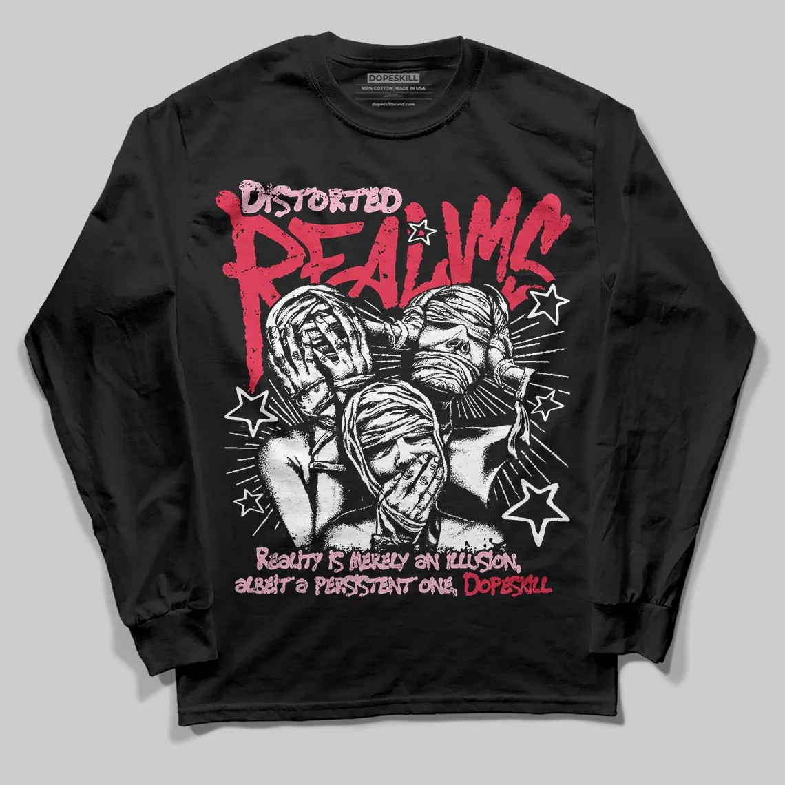Dunk Valentine's Day DopeSkill Long Sleeve T-Shirt Distorted Realms Graphic sold by DopeSkill product image thumbnail 2