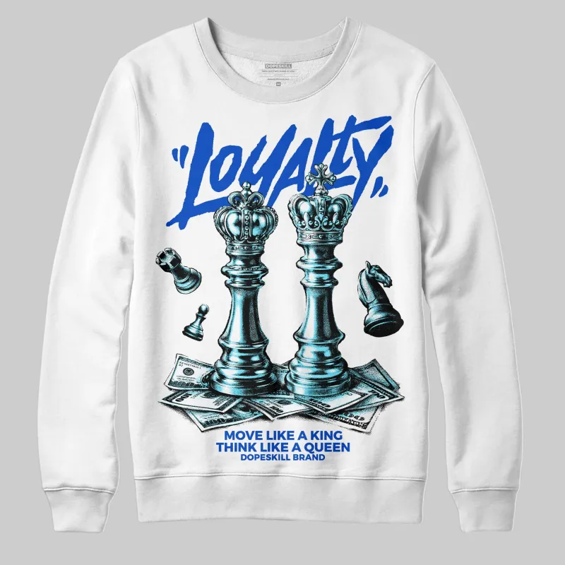 Royal Blue 'Loyalty' DopeSkill Graphic Sweatshirt sold by DopeSkill