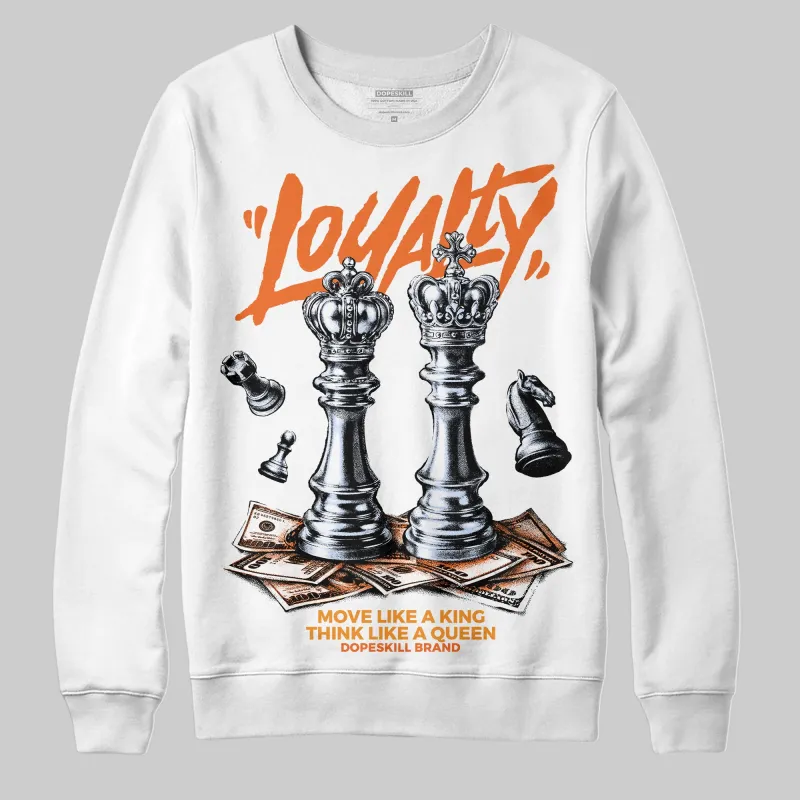 Orange 'Loyalty' DopeSkill Graphic Sweatshirt sold by DopeSkill