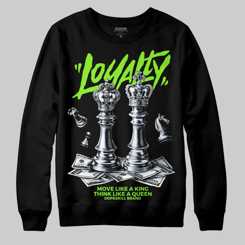 Neon Green 'Loyalty' DopeSkill Graphic Sweatshirt sold by DopeSkill