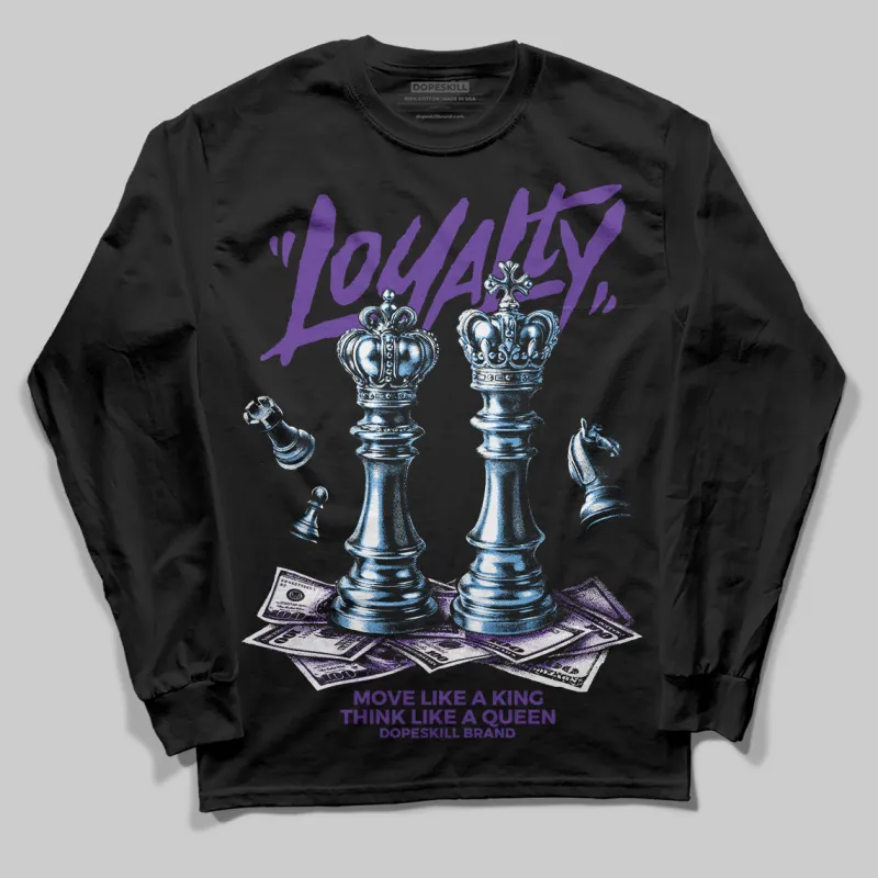 PURPLE 'Loyalty' DopeSkill Graphic Long Sleeve T-Shirt sold by DopeSkill
