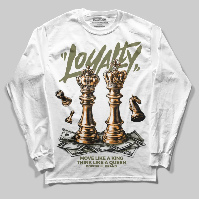 Olive 'Loyalty' DopeSkill Graphic Long Sleeve T-Shirt made by DopeSkill