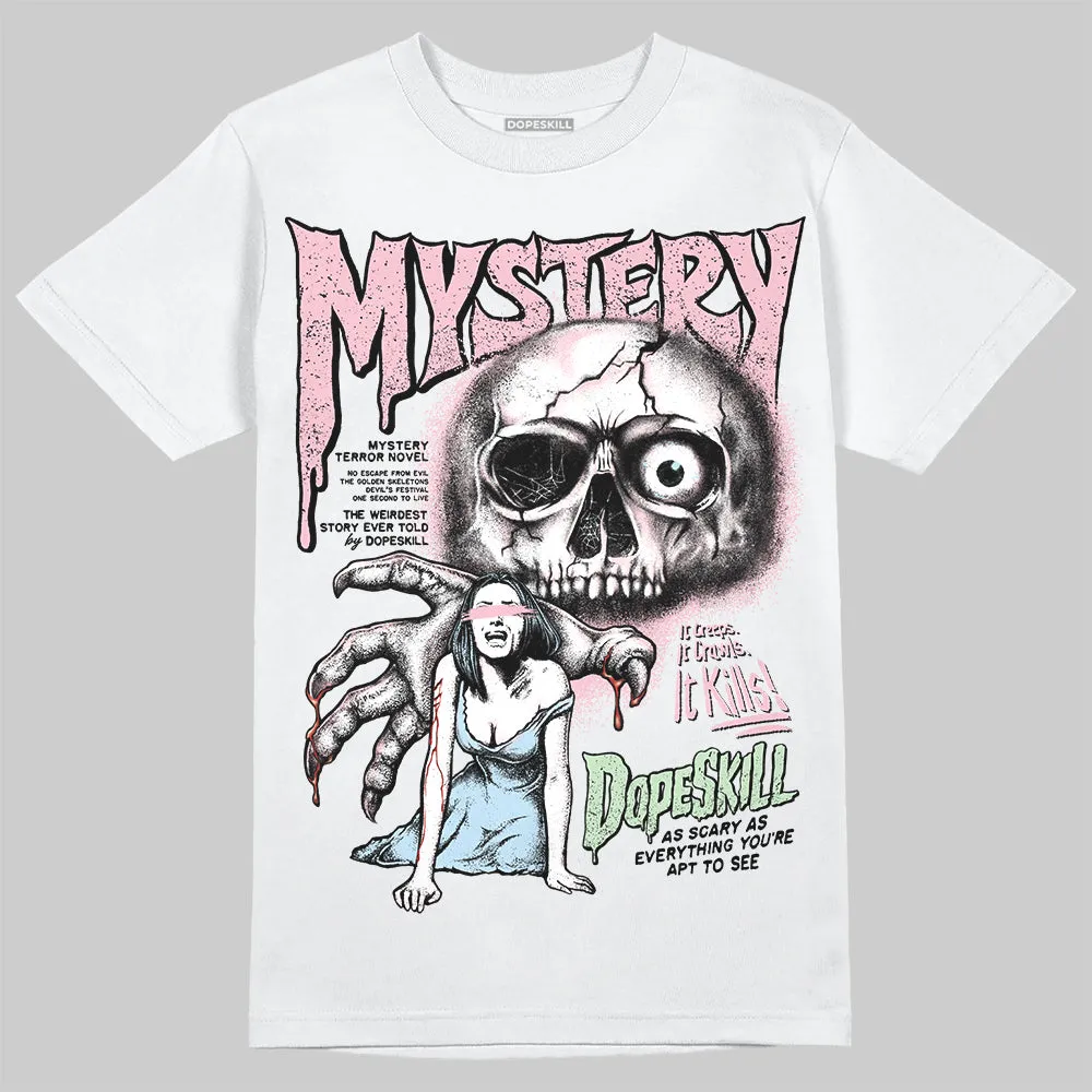 Medium Soft Pink 4s DopeSkill T-Shirt Mystery Ghostly Grasp Graphic sold by DopeSkill product image thumbnail 2