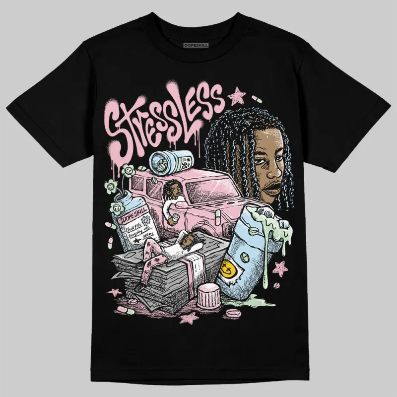 Medium Soft Pink 4s DopeSkill T-Shirt Stressless Graphic sold by DopeSkill