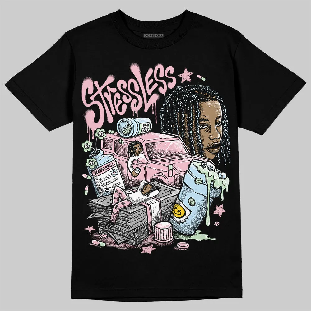 Medium Soft Pink 4s DopeSkill T-Shirt Stressless Graphic sold by DopeSkill