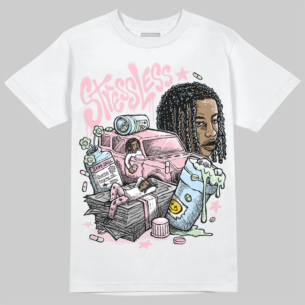 Medium Soft Pink 4s DopeSkill T-Shirt Stressless Graphic sold by DopeSkill product image thumbnail 2