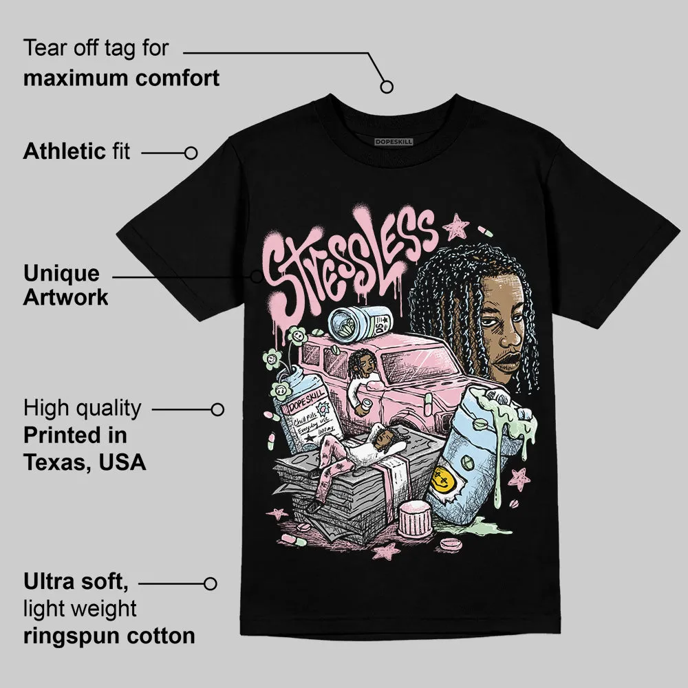 Medium Soft Pink 4s DopeSkill T-Shirt Stressless Graphic sold by DopeSkill product image thumbnail 3