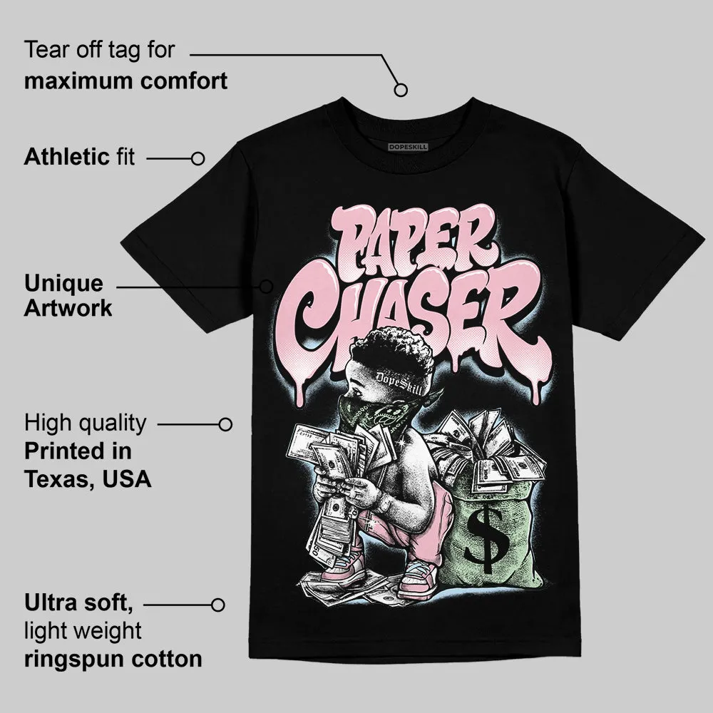 Medium Soft Pink 4s DopeSkill T-Shirt Paper Chaser Boy Graphic sold by DopeSkill product image thumbnail 3
