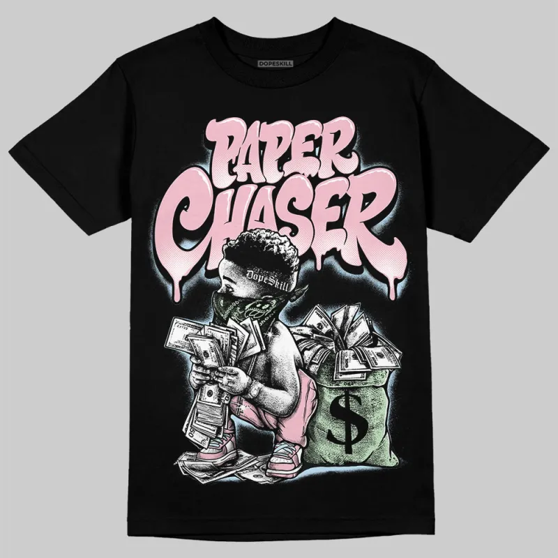 Medium Soft Pink 4s DopeSkill T-Shirt Paper Chaser Boy Graphic made by DopeSkill