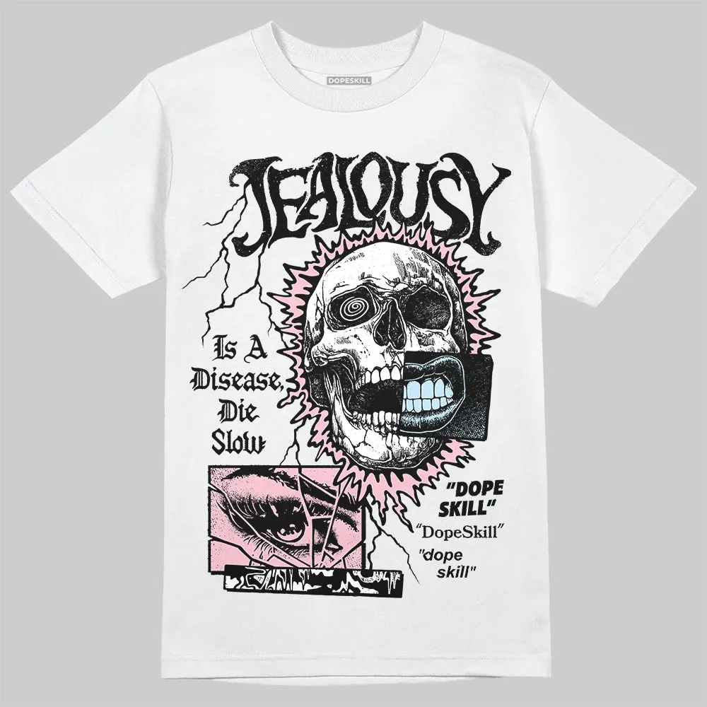 Medium Soft Pink 4s DopeSkill T-Shirt Jealousy Graphic sold by DopeSkill product image thumbnail 2