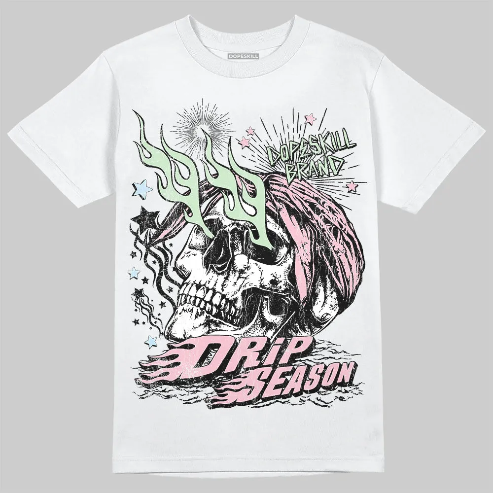 Medium Soft Pink 4s DopeSkill T-Shirt Drip Season Graphic sold by DopeSkill product image thumbnail 2