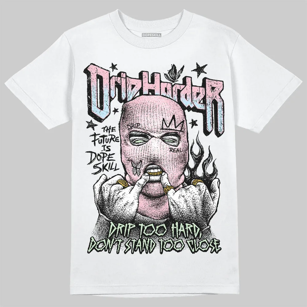 Medium Soft Pink 4s DopeSkill T-Shirt Drip Harder Graphic sold by DopeSkill product image thumbnail 2