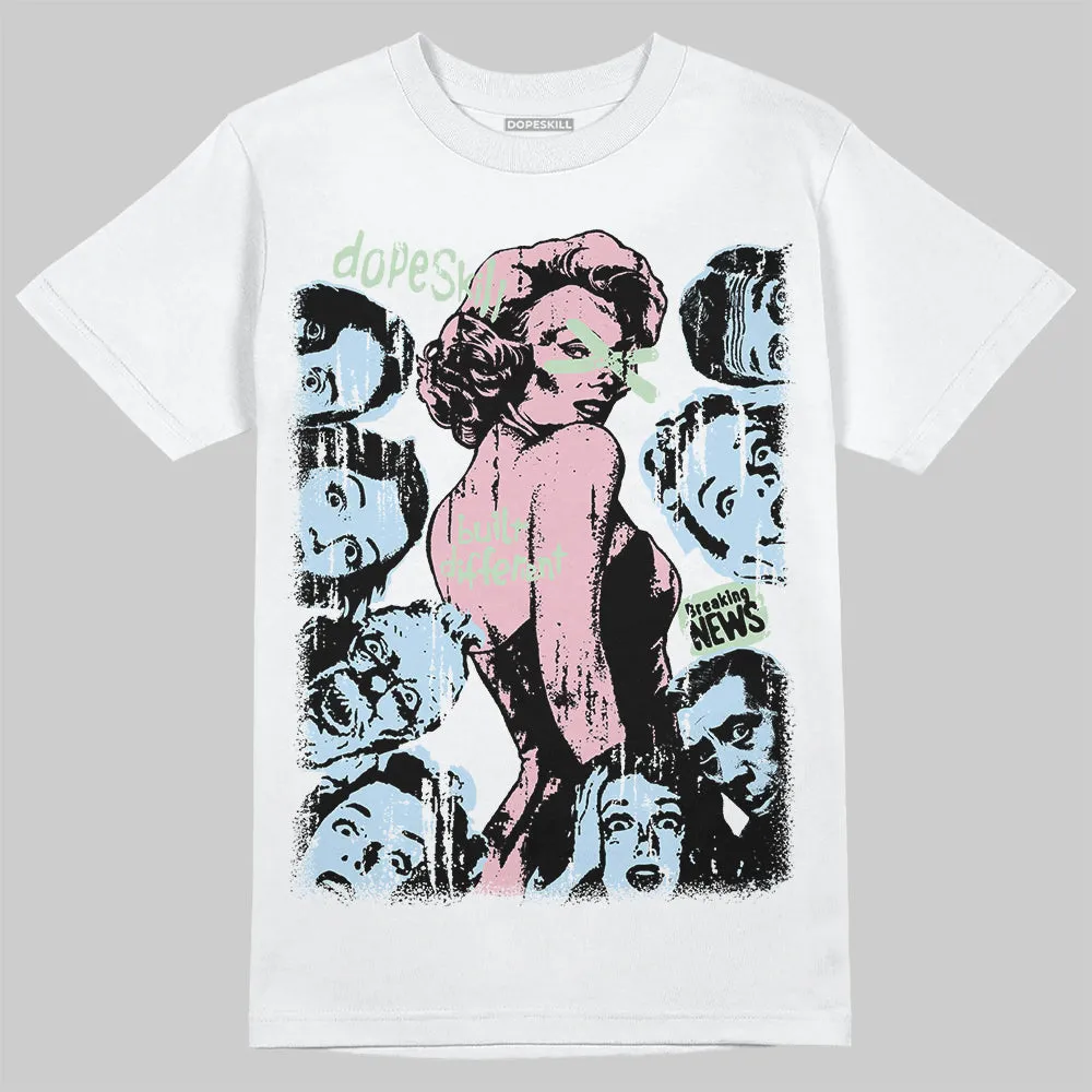 Medium Soft Pink 4s DopeSkill T-Shirt Built Different Graphic sold by DopeSkill product image thumbnail 2