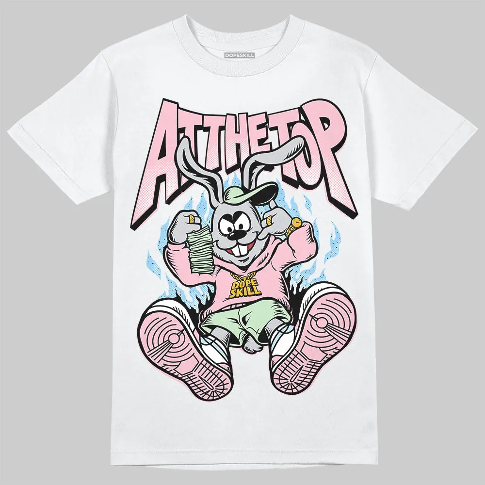 Medium Soft Pink 4s DopeSkill T-Shirt At The Top Graphic sold by DopeSkill product image thumbnail 2