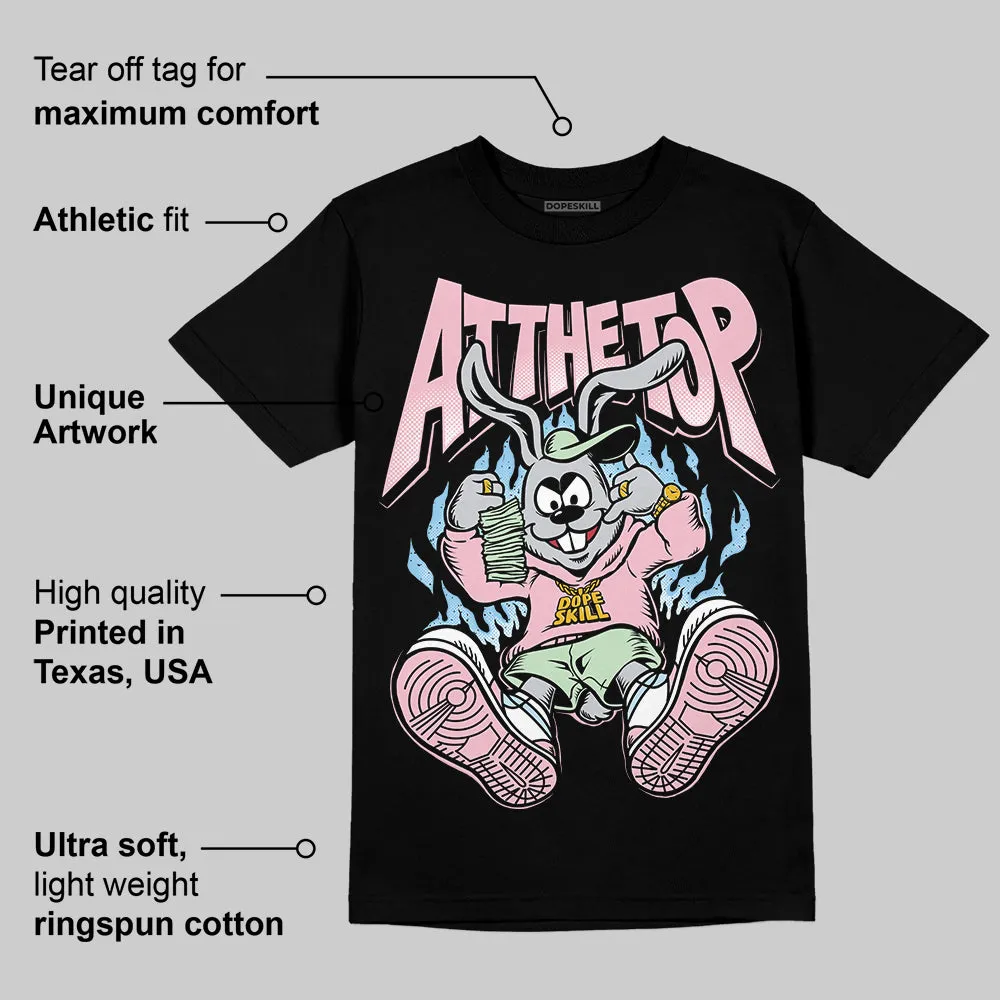 Medium Soft Pink 4s DopeSkill T-Shirt At The Top Graphic sold by DopeSkill product image thumbnail 3