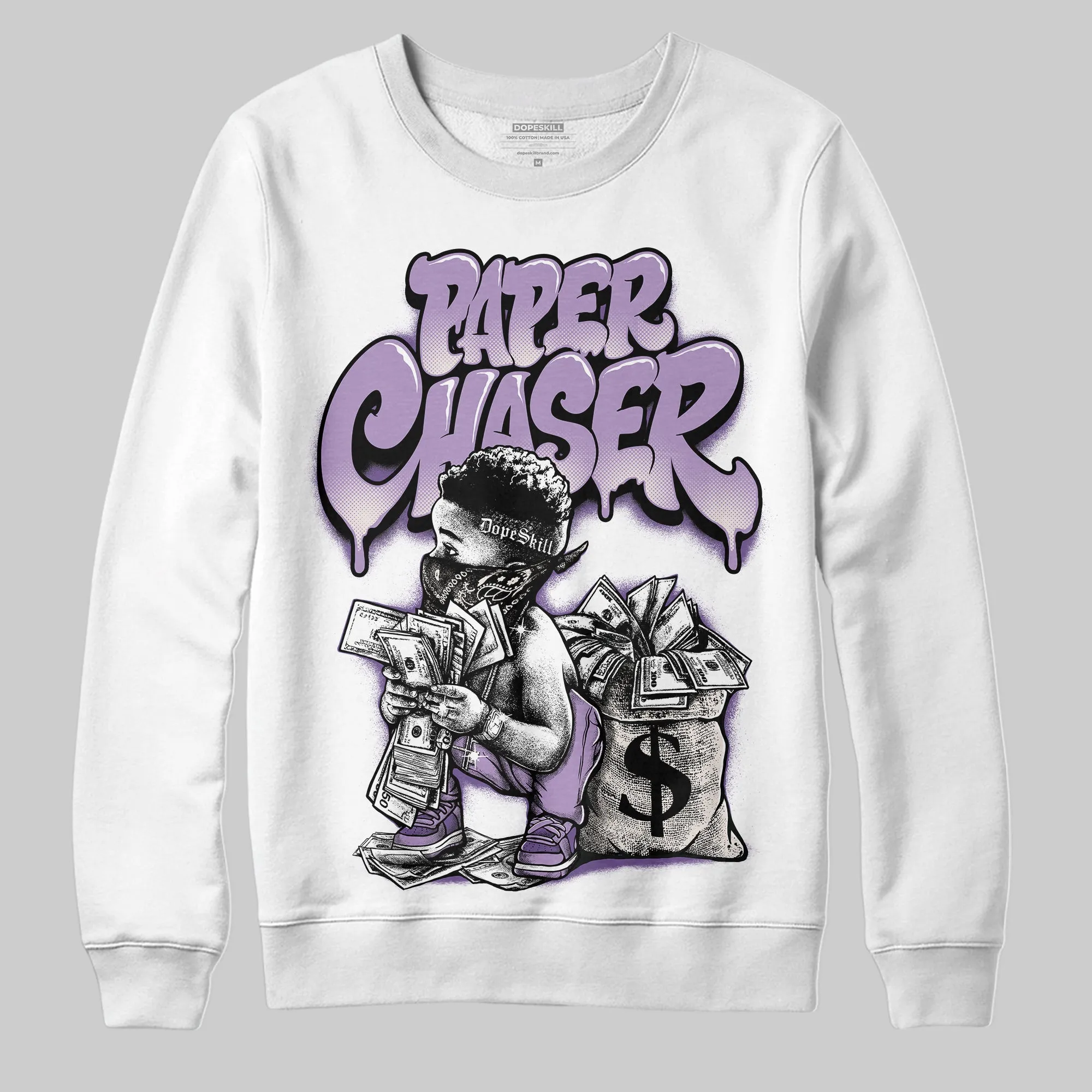 Hydrangeas 10s DopeSkill Sweatshirt Paper Chaser Boy Graphic sold by DopeSkill