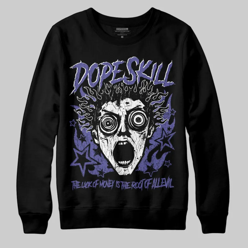 Lakers 4s DopeSkill Sweatshirt Root of Evil Graphic sold by DopeSkill