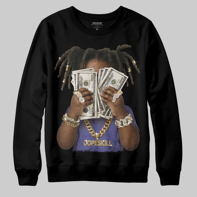 Lakers 4s DopeSkill Sweatshirt Rich Youth Graphic sold by DopeSkill
