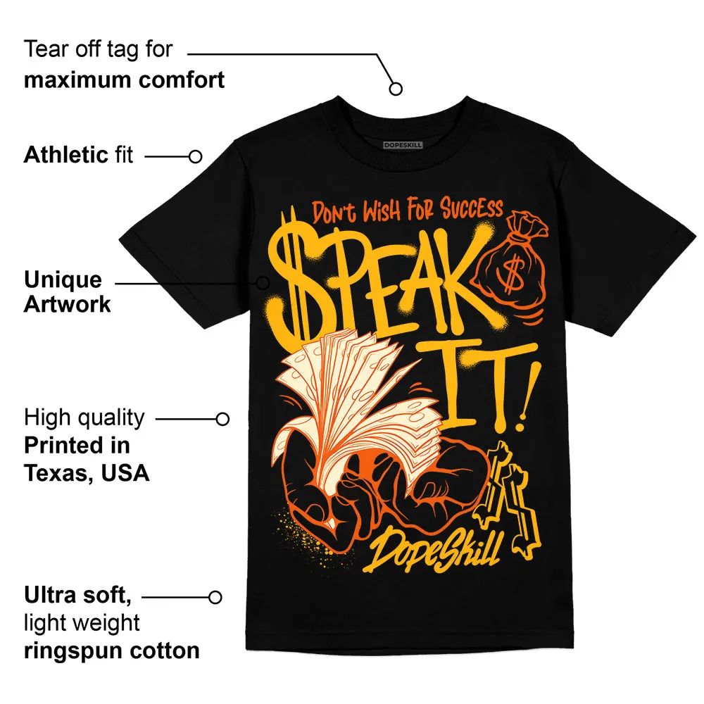 Goldenrod Dunk DopeSkill T-Shirt Speak It Graphic sold by DopeSkill product image thumbnail 3