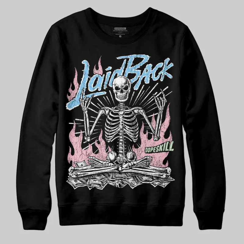 Medium Soft Pink 4s DopeSkill Sweatshirt Laid Back Graphic made by DopeSkill