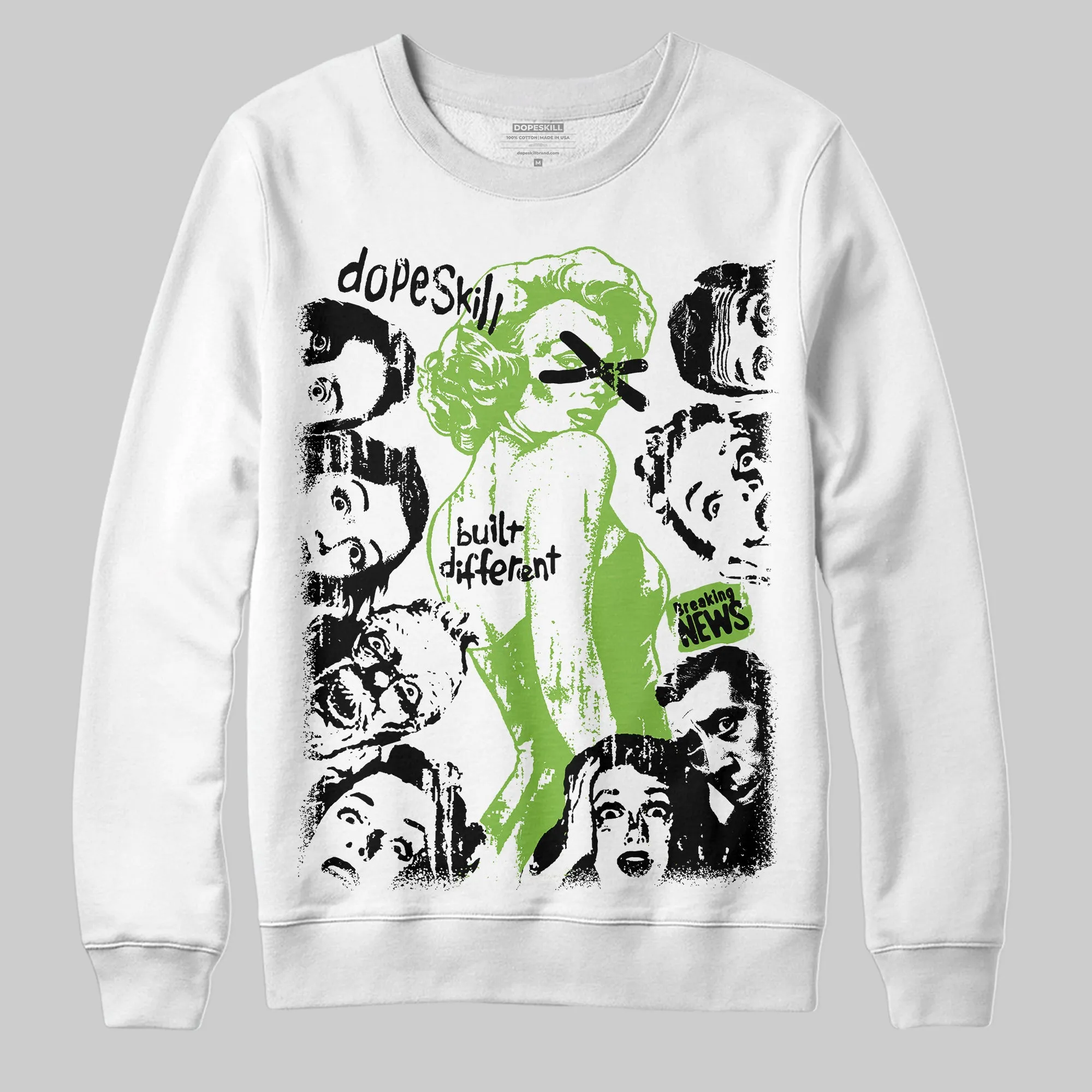 Max 95 OG 'Neon' DopeSkill Sweatshirt Built Different Graphic sold by DopeSkill product image thumbnail 2