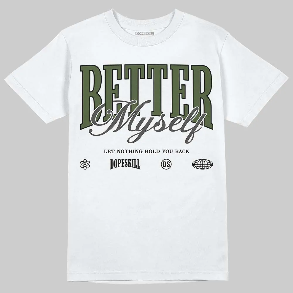 NB 1890 “Faded Black/Utility Green” DopeSkill T-Shirt Better Myself Graphic sold by DopeSkill product image thumbnail 2