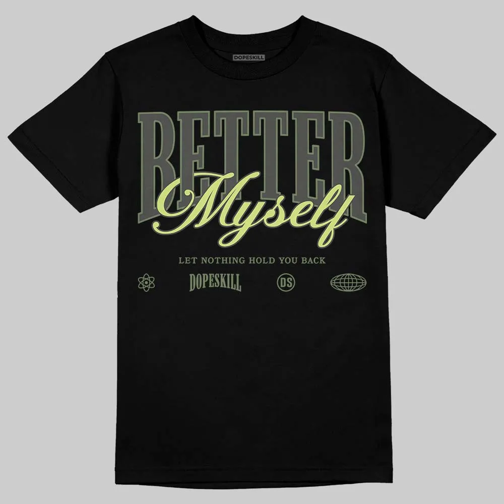 NB 1890 “Faded Black/Utility Green” DopeSkill T-Shirt Better Myself Graphic sold by DopeSkill