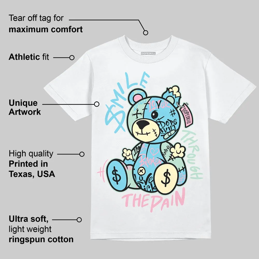 Verdy x SB Dunk Visty DopeSkill T-Shirt Smile Through The Pain Graphic sold by DopeSkill product image thumbnail 3