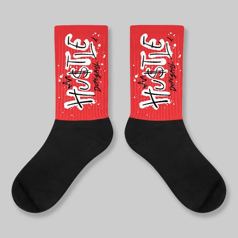 Chicago 13s DopeSkill Sublimated Sock Hustle Graphic sold by DopeSkill