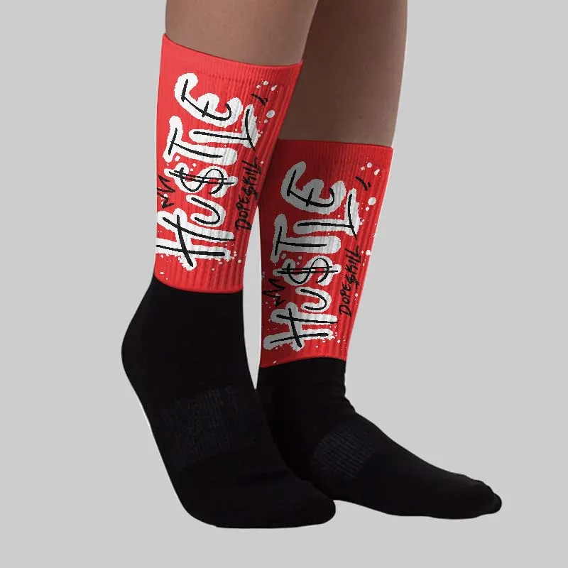 Chicago 13s DopeSkill Sublimated Sock Hustle Graphic sold by DopeSkill product image thumbnail 2
