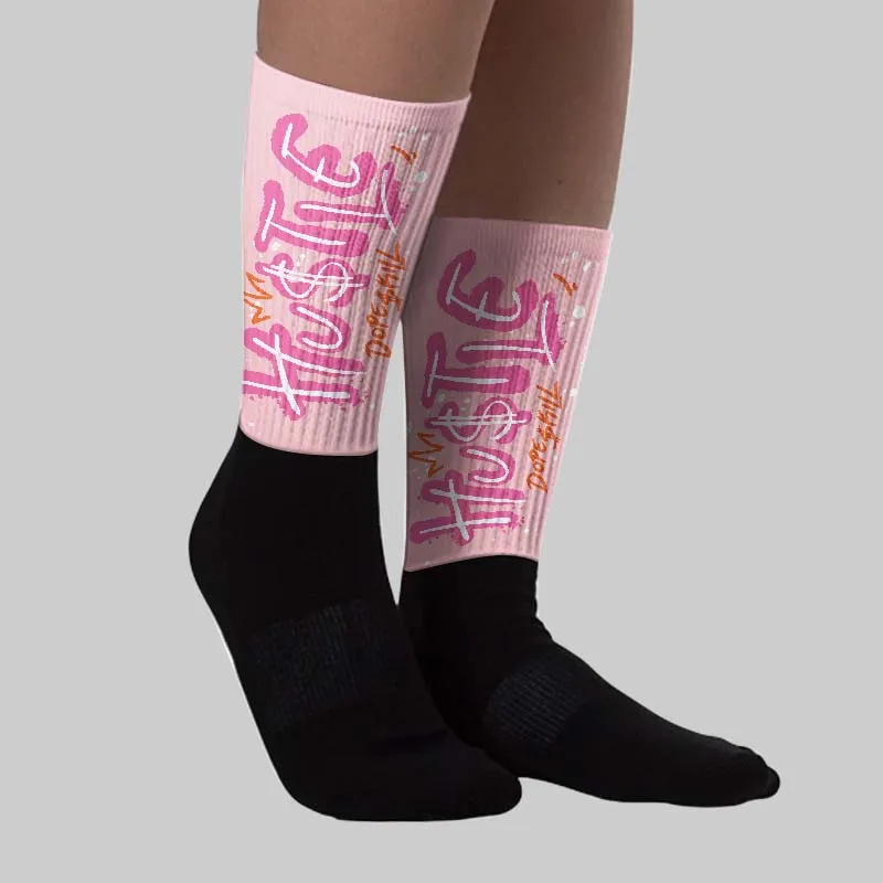 Spring Flowers 3s DopeSkill Sublimated Socks Hustle Graphic sold by DopeSkill product image thumbnail 2