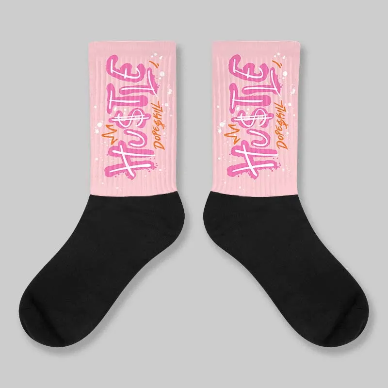 Spring Flowers 3s DopeSkill Sublimated Socks Hustle Graphic sold by DopeSkill