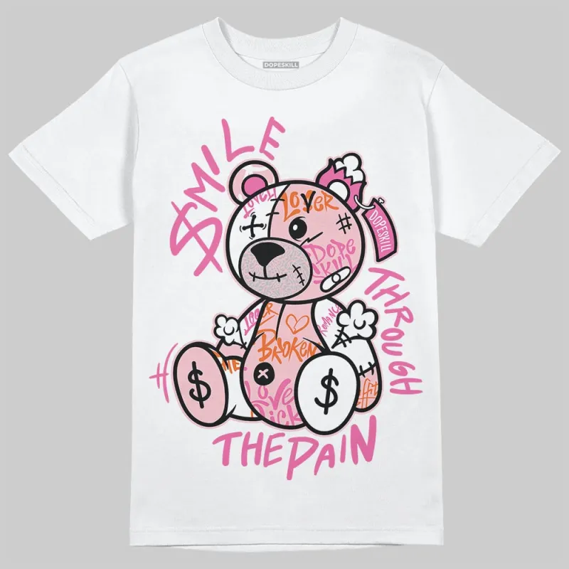 Spring Flowers 3s DopeSkill T-Shirt Smile Through The Pain Graphic made by DopeSkill