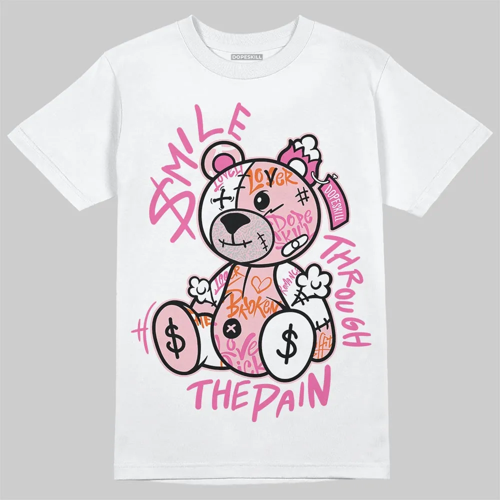 Spring Flowers 3s DopeSkill T-Shirt Smile Through The Pain Graphic sold by DopeSkill