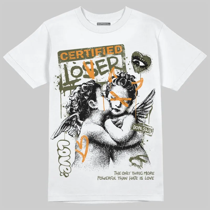 Olive 5s DopeSkill T-Shirt Certified Lover Graphic made by DopeSkill