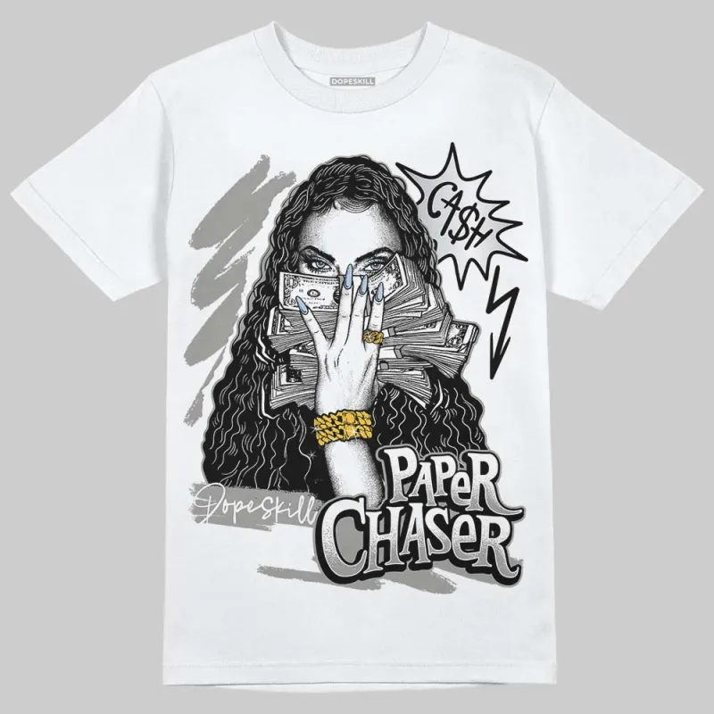 White Metallic 5s DopeSkill T-Shirt NPC Graphic made by DopeSkill