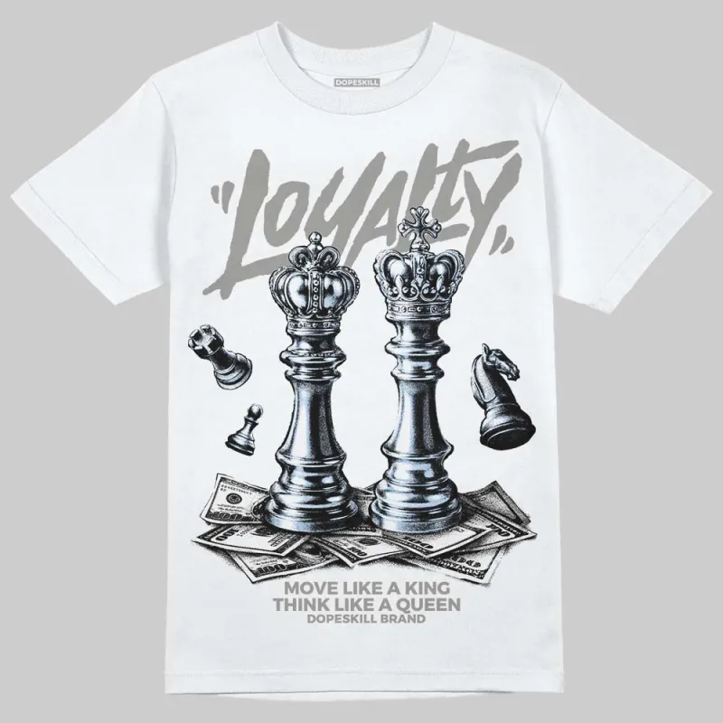 White Metallic 5s DopeSkill T-Shirt Loyalty Graphic made by DopeSkill