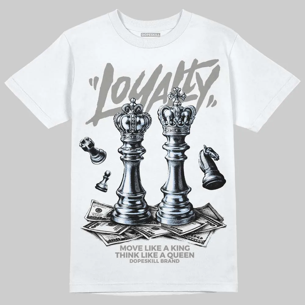 White Metallic 5s DopeSkill T-Shirt Loyalty Graphic sold by DopeSkill