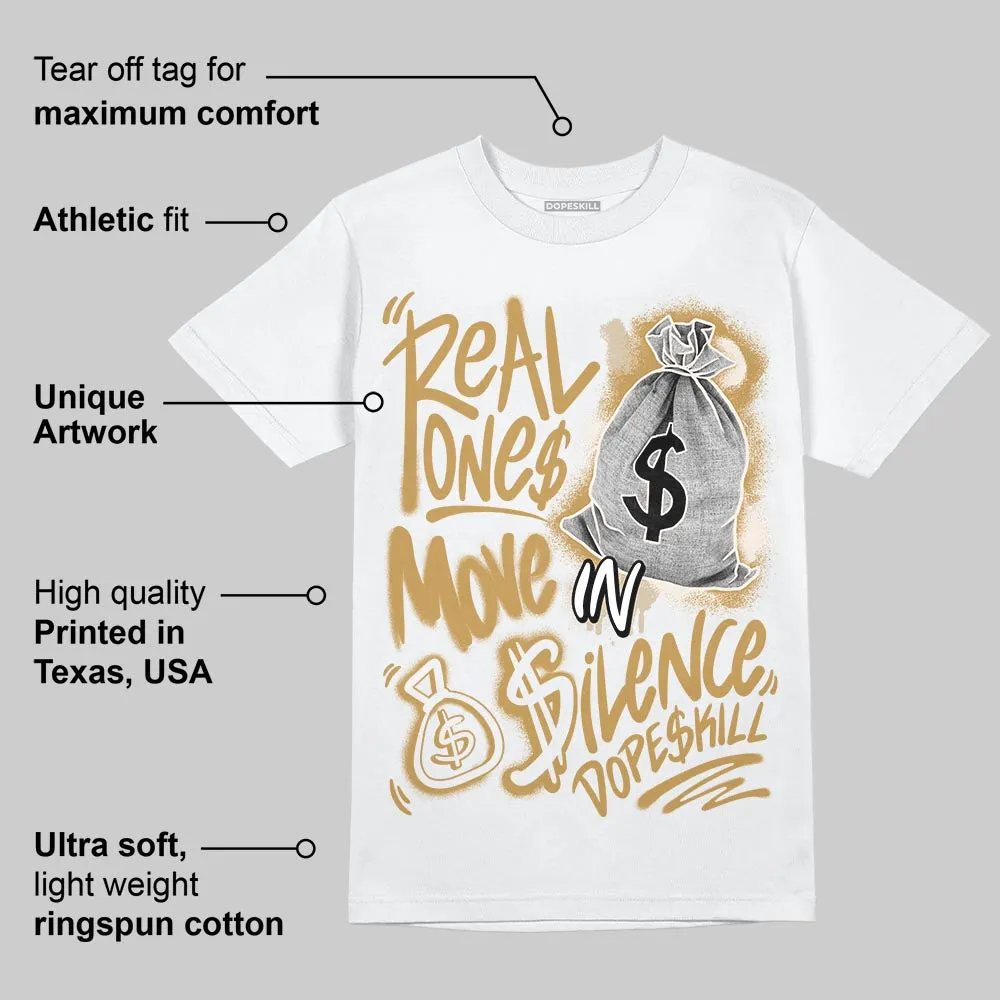 “Mother’s Day” 11s DopeSkill T-Shirt Real Ones Move In Silence Graphic sold by DopeSkill product image thumbnail 3