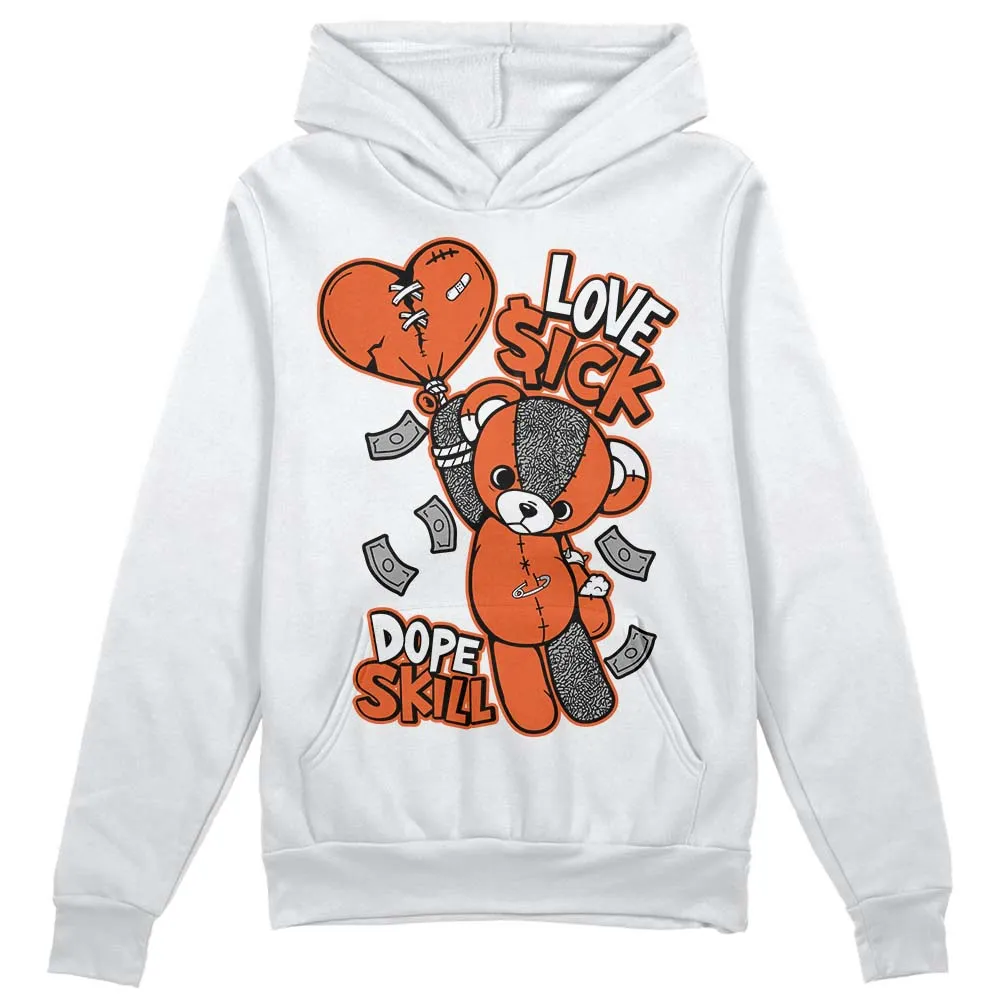 Georgia Peach 3s DopeSkill Hoodie Sweatshirt Love Sick Graphic sold by DopeSkill product image thumbnail 2