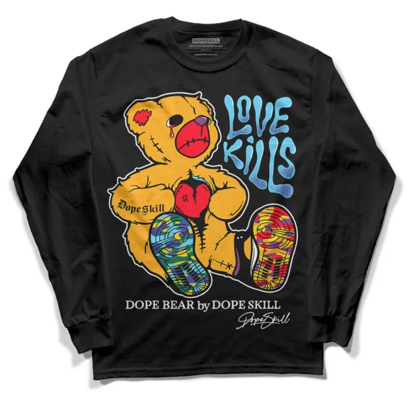GS 'Six Championships' 1s DopeSkill Long Sleeve T-Shirt Love Kills Graphic sold by DopeSkill