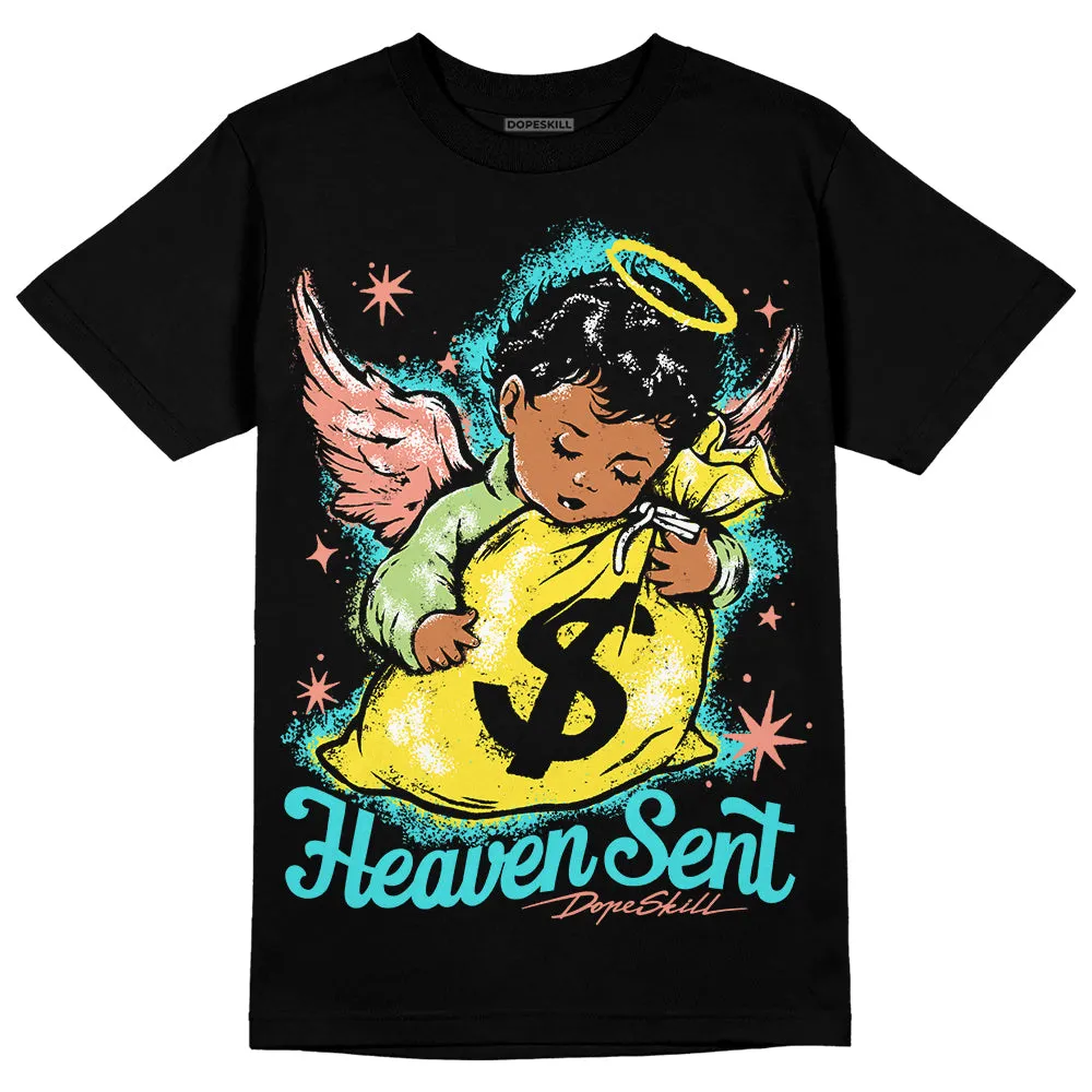 Cyan Burst 9060 DopeSkill T-Shirt Heaven Sent Graphic sold by DopeSkill