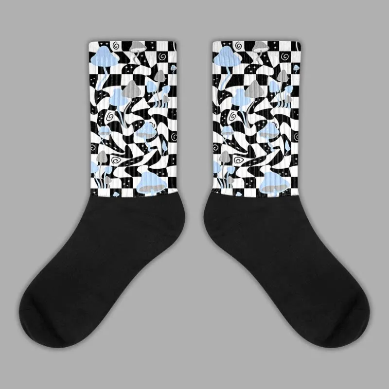 Reverse Oreo 6s DopeSkill Sublimated Socks Mushroom Graphic sold by DopeSkill