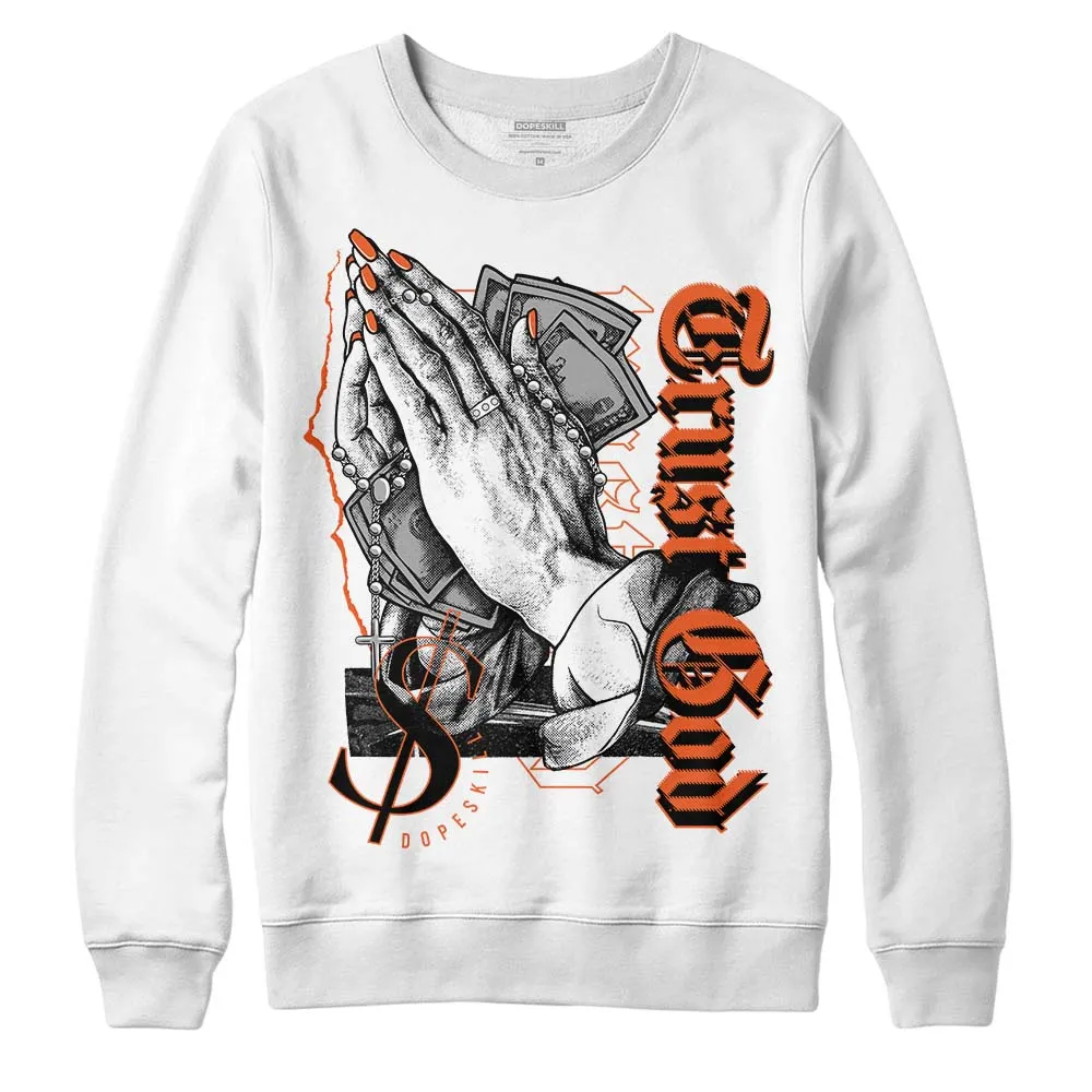 Georgia Peach 3s DopeSkill Sweatshirt Trust God Graphic sold by DopeSkill product image thumbnail 2