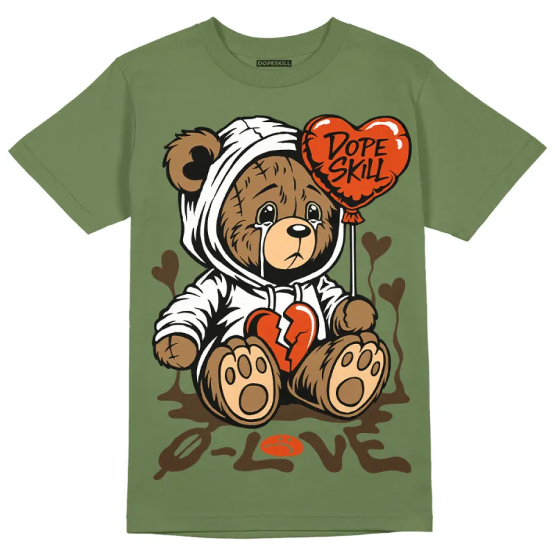 Olive Collection DopeSkill Olive T-shirt NoLove Bear Graphic sold by DopeSkill