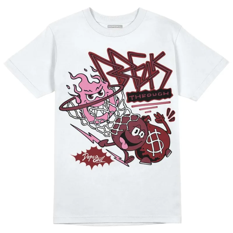 Team Red 1s DopeSkill T-Shirt Break Through Graphic sold by DopeSkill