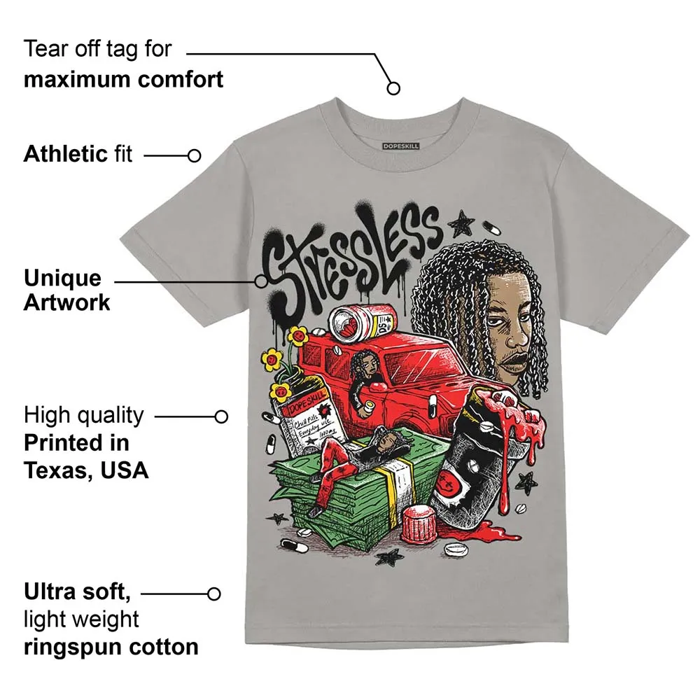 Grey Collection DopeSkill Grey T-shirt Stressless Graphic sold by DopeSkill product image thumbnail 2