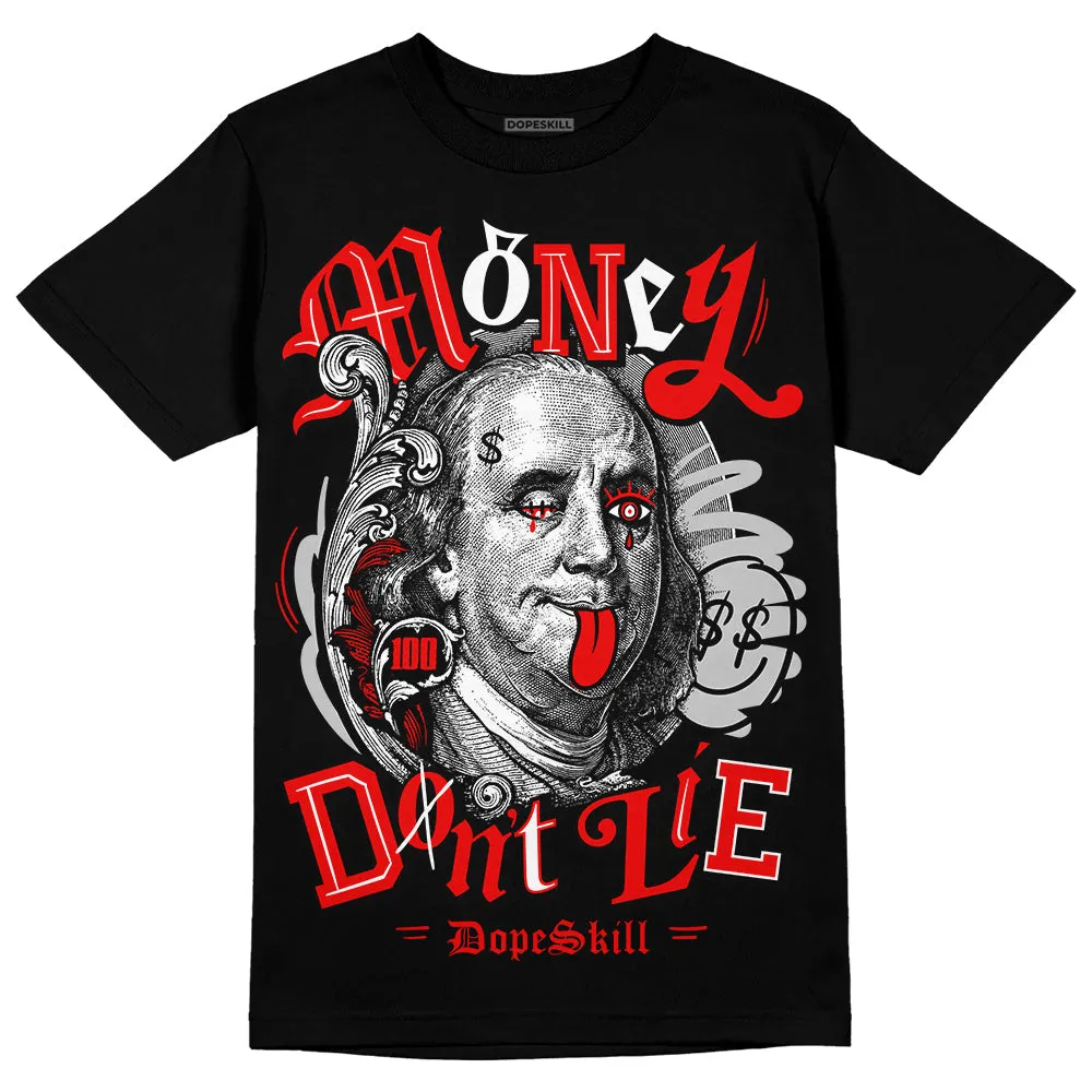 Cherry 12s DopeSkill T-Shirt Money Don't Lie Graphic sold by DopeSkill product image thumbnail 2