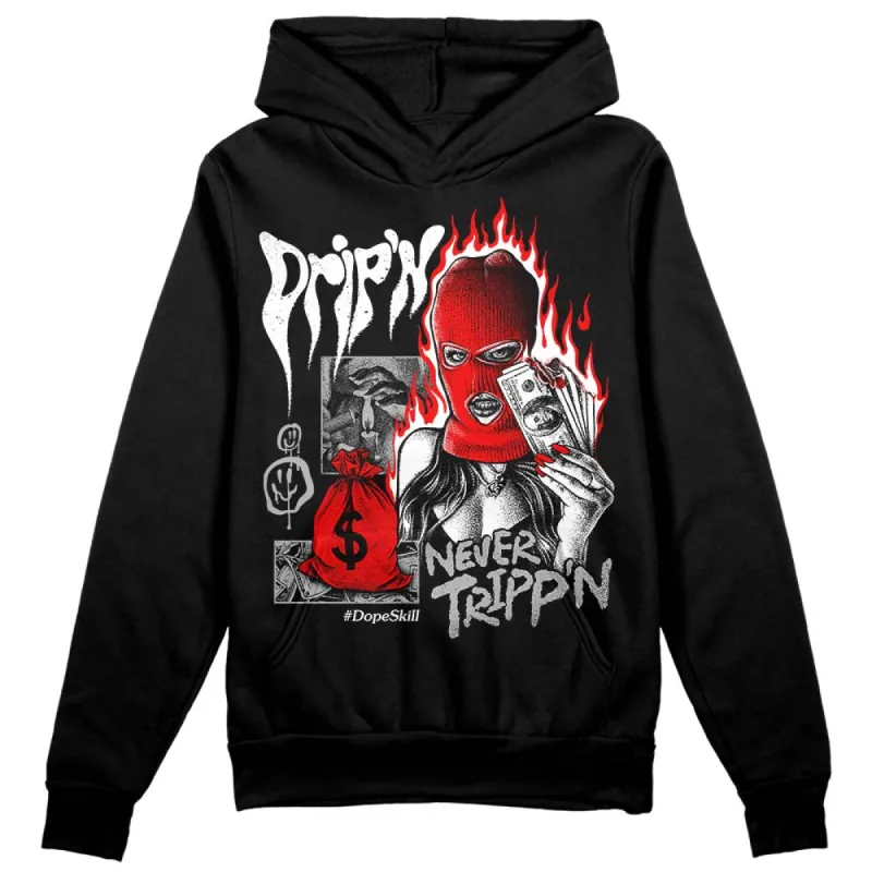 Shadow 1s DopeSkill Hoodie Sweatshirt Drip'n Never Tripp'n Graphic sold by DopeSkill